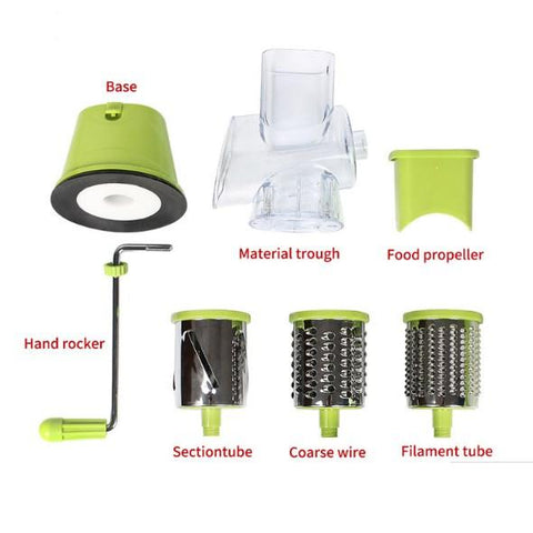 Image of 3-In-1 Multi-Functional Manual Vegetable Slicer