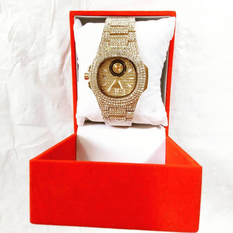 Image of DIAMOND PATEK UNISEX WRISTWATCHES